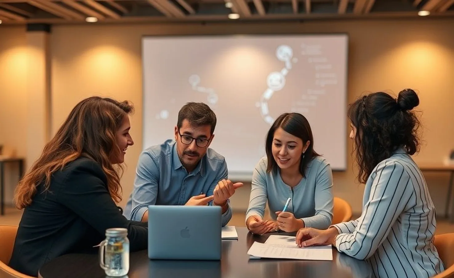 collaborative business planning session